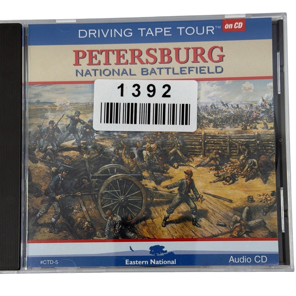 Petersburg National Battlefield Driving Tape Tour Audio CD Civil War CTD-5 2001‎